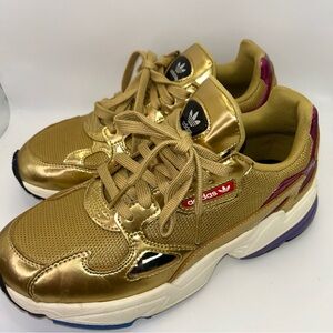 Adidas Originals Falcon Torsion Metallic Gold Women’s Size US 7.5